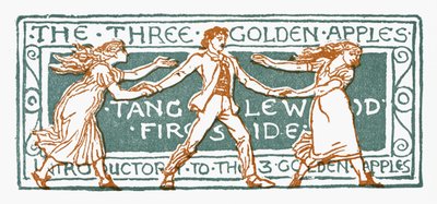 De drie gouden appels door Walter Crane